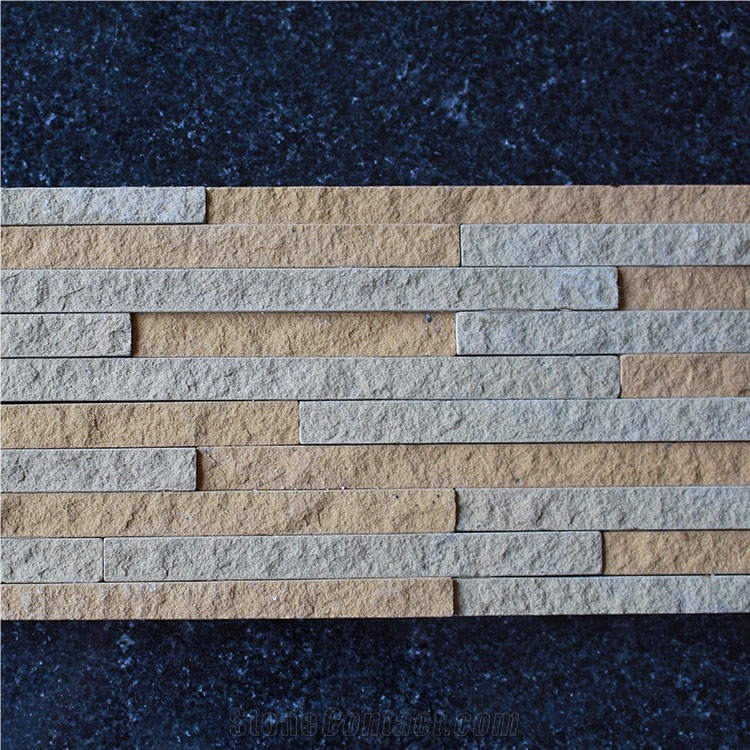 Factory Direct Cheap Handmade Random Shape 60*15*2cm Sandstone Culture Stone