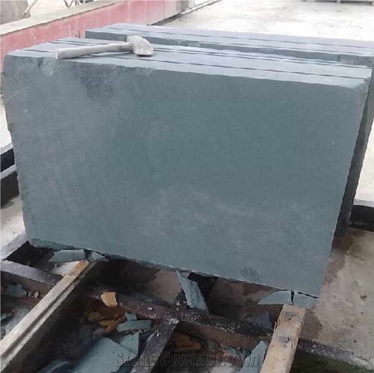 Green Sandstone Rock Chinese Sandstone Block