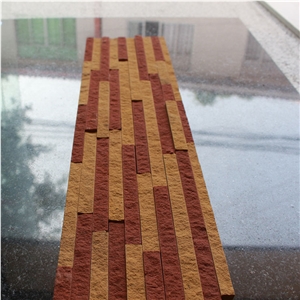 Natural Split Sandstone Split Surface Color Sandstone Culture Stone