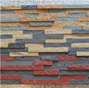 Natural Split Sandstone Split Surface Color Sandstone Culture Stone