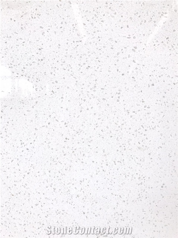 Snow White Quartz Stone Countertops