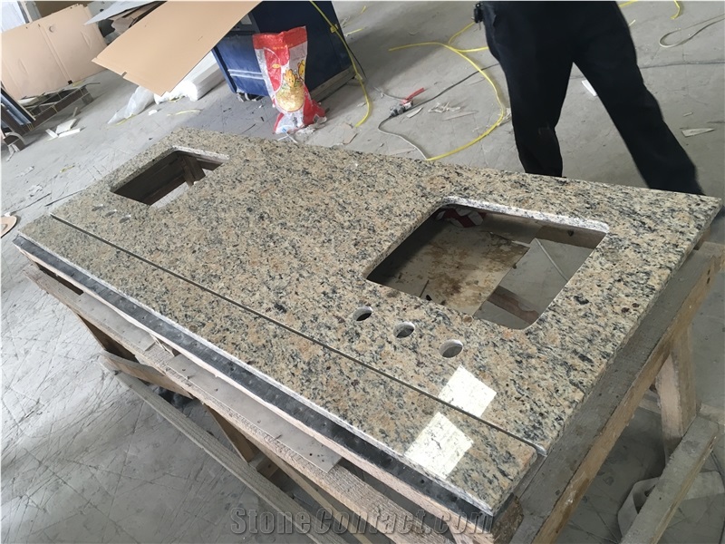 Cheap China G603 and G654 Grey Granite Commercial Bathroom Custom Countertops, Vanity Tops