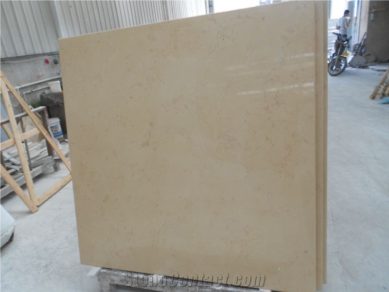Good Price Golden Shell, Antique Gold Marble Custom Countertops