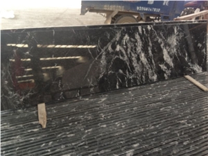 Graige Marble Kitchen Top, Italy Grey Countertops with Flat Edges