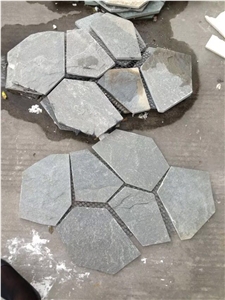 Green Slate Floor Tiles, Slate Stone Flooring Wall Tiles/Slate Pattern for Swimming Pool Floor Tile and for Park Floor Covering