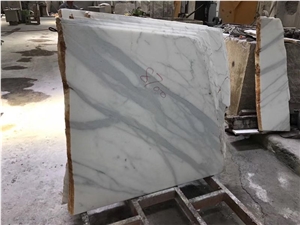 High Quality Calacatta White Marble Arc Panel Building Stones