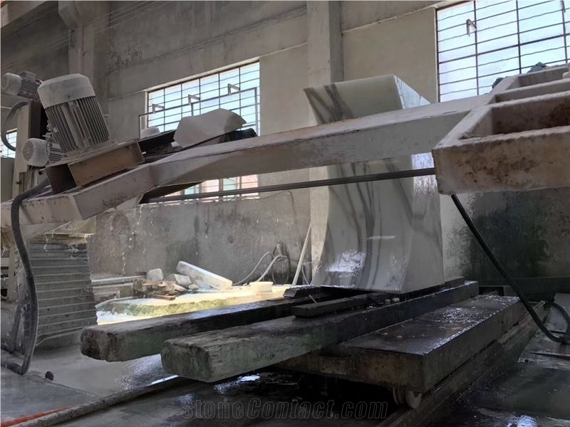High Quality Calacatta White Marble Arc Panel Building Stones