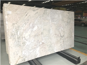 Natural White Stellar Quartzite Bath Countertop Bathroom Vanity Tops