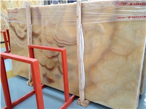 Orange Onyx Wall Tiles Covering & Onyx Pattern