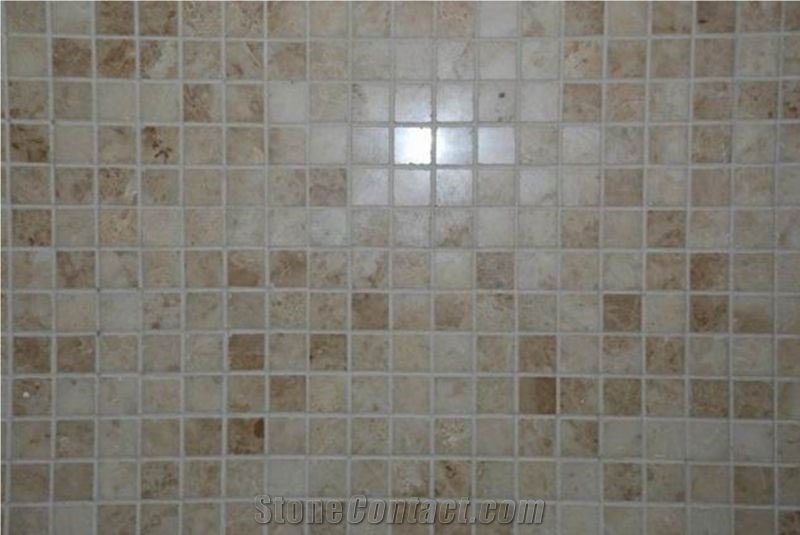 Polished Cappucino Marble Flooring/Mosaic Tiles