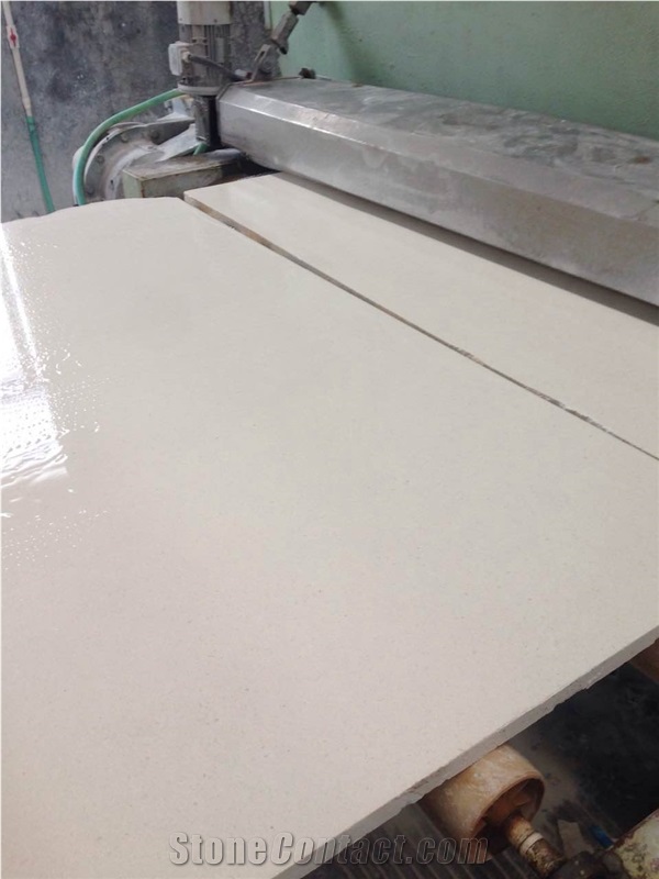 White Limestone Wall Floor Covering Tiles for Pattern