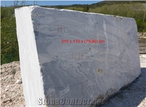 Hermelin Marble Block, Norway Grey Marble