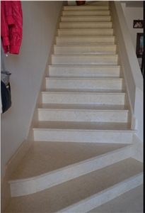 Stairs in Marmo Giallo Egiziano