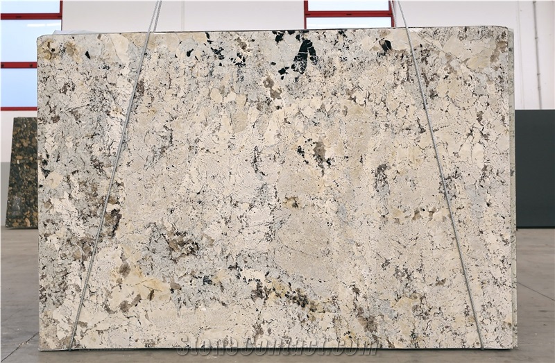 Alaska White Granite Polished Slabs