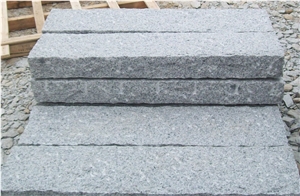 G603 Granite Fine Pineappled Steps, Grey Granite Stairs