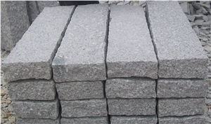G603 Granite Fine Pineappled Steps, Grey Granite Stairs