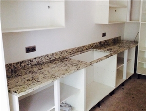Crystal Cream Granite Work Tops