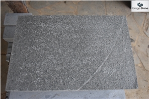 Andesite Stone Flamed Slabs & Tiles, Indonesia Grey Basalt Slabs & Tiles