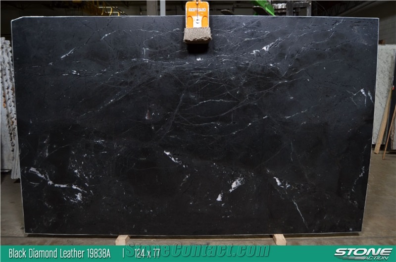 Black Diamond Quartrzite Leathered Finish Slabs