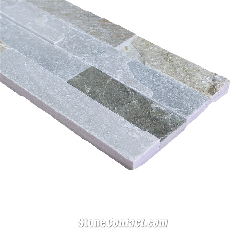 Beige Slate Panel Natural Stone Wall Cladding Ledge Stone
