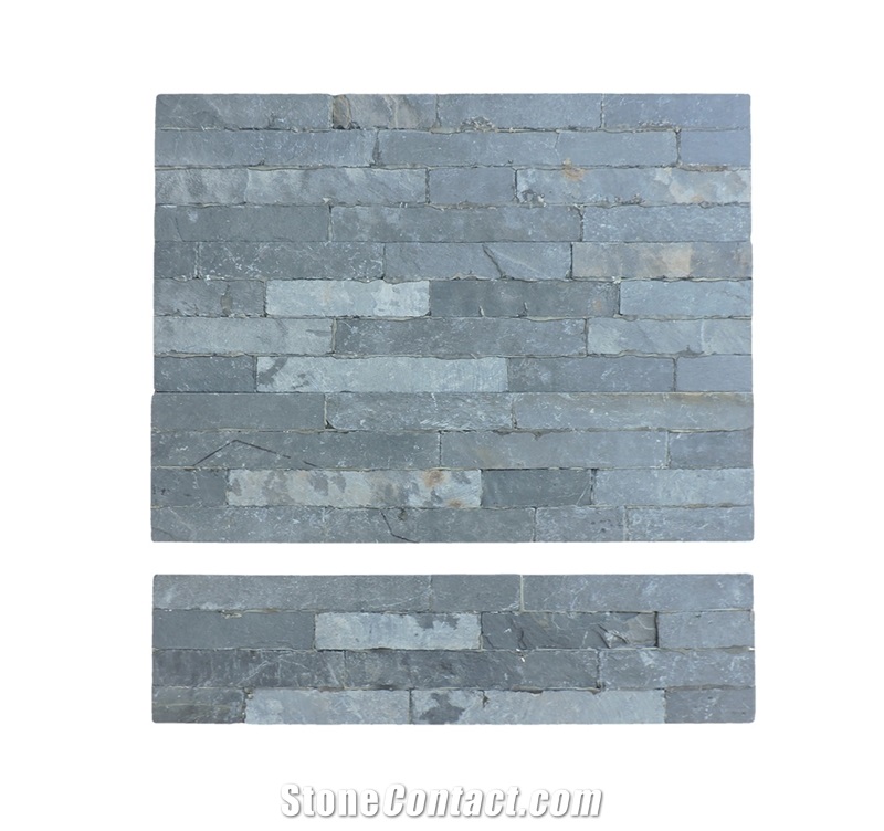 Black Slate Panels Natural Stone Wall Cladding