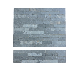 Black Slate Panels Natural Stone Wall Cladding