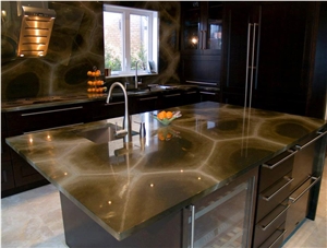 Verde Tortuga Quartzite Countertop