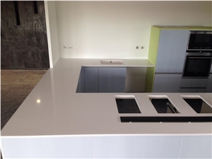 Kitchen Bench Top in Silestone Blanco Zeus by Mcm