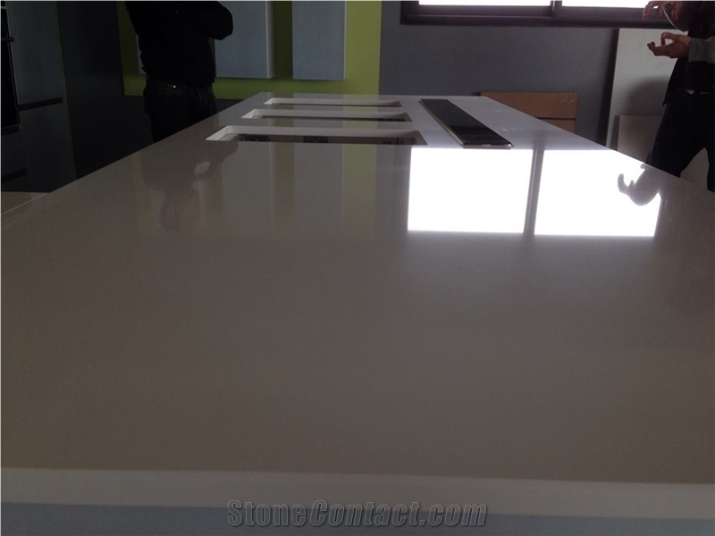 Kitchen Bench Top in Silestone Blanco Zeus by Mcm