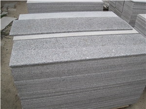 Cheap Price Grey Stone, G383 Granite, Zhaoyuan Pearl Flower Granite, Polished Granite Slab, Granite Floor Tile, Step, China Natural Stone