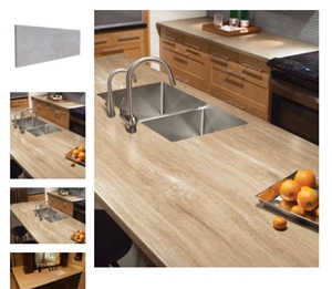 Junin Beige Travertine Countertop Junin Beige Travertine Countertop