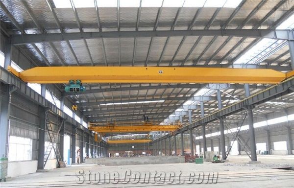 Low Headroom Single Girder Overhead Crane Using for Lifting Stone
