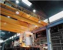 Nucleon Qy Type Selling Double Beam Foundry Overhead Crane Use