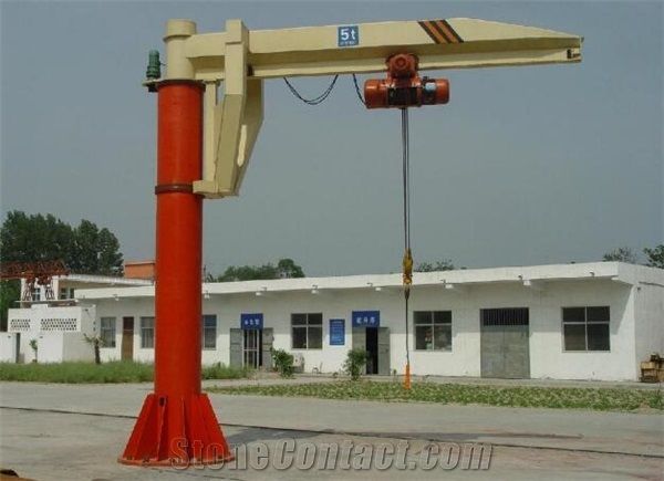 Plant Pillar Mounted Electric Jib Hoist Crane