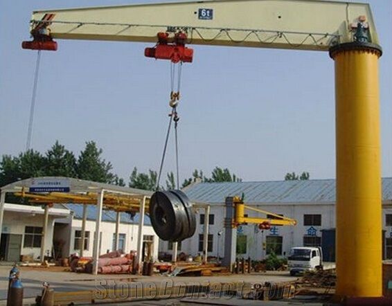 Plant Pillar Mounted Electric Jib Hoist Crane