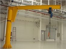 Plant Pillar Mounted Electric Jib Hoist Crane