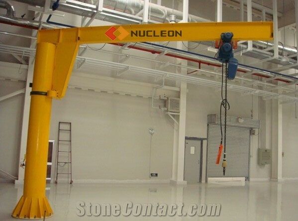 Plant Pillar Mounted Electric Jib Hoist Crane
