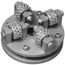Circle Bush Hammer Wheel