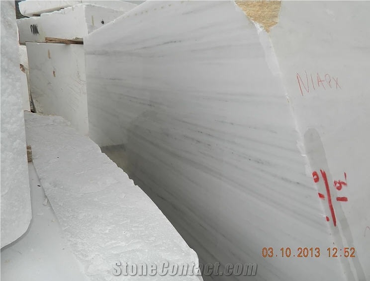 Dionyssos White Marble Blocks