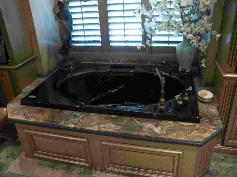 Santorini Quartzite Bathtub Deck