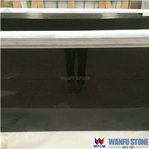 Cheapest Chinese Black Granite Slab Mongolian Black Granite