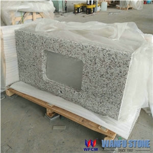 Wholesale Swan White Granite Prefab Countertops