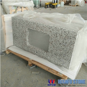 Wholesale Swan White Granite Prefab Countertops
