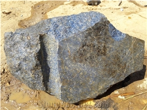Blue Sodalite, Karubwe Blue Granite Block