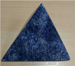 Blue Sodalite, Karubwe Blue Granite Block