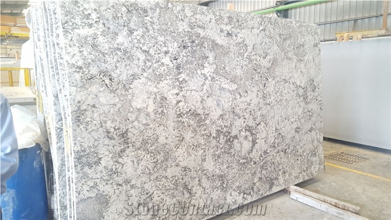Oyster Pearl Granite Slabs & Tiles, India White Granite