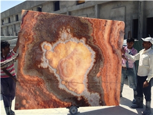 Tanzanian Onyx Slabs & Tiles, Tanzania Multicolor Onyx Slabs & Tiles