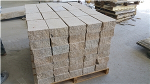 Amarelo Mondim Granite Cube Stone