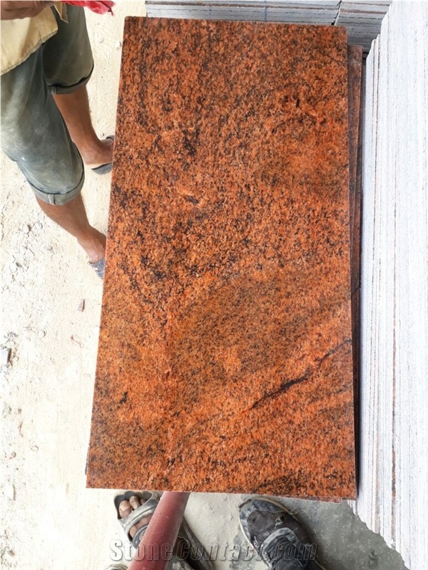 Red Multi , Sadar Ali , Juprena , Absolute Black , Imperial Gold & Paradise Slabs & Tiles
