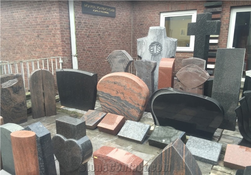 Granite Engraved Tombstones, Headstones